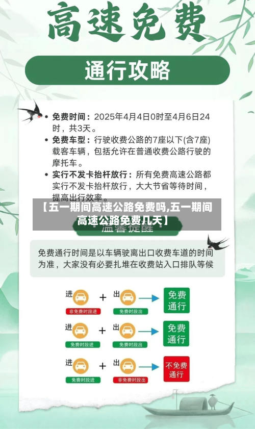 【五一期间高速公路免费吗,五一期间高速公路免费几天】