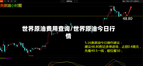 世界原油费用查询/世界原油今日行情