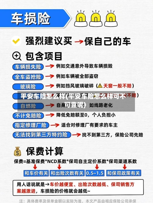 平安车险怎么样(平安车险怎么样可不可靠呢)-第2张图片