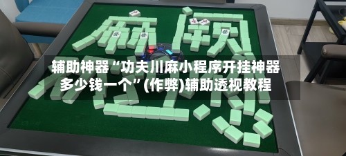 辅助神器“功夫川麻小程序开挂神器多少钱一个”(作弊)辅助透视教程-第3张图片