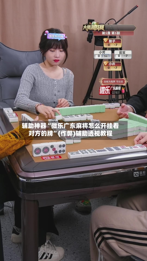 辅助神器“微乐广东麻将怎么开挂看对方的牌”(作弊)辅助透视教程