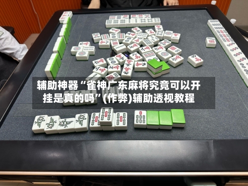 辅助神器“雀神广东麻将究竟可以开挂是真的吗”(作弊)辅助透视教程