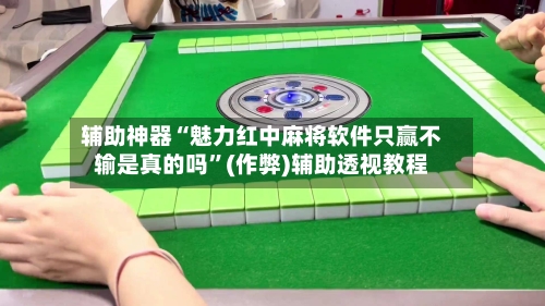 辅助神器“魅力红中麻将软件只赢不输是真的吗”(作弊)辅助透视教程-第3张图片