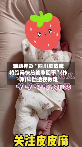 辅助神器“四川皮皮麻将跑得快总输咋回事”(作弊)辅助透视教程-第2张图片
