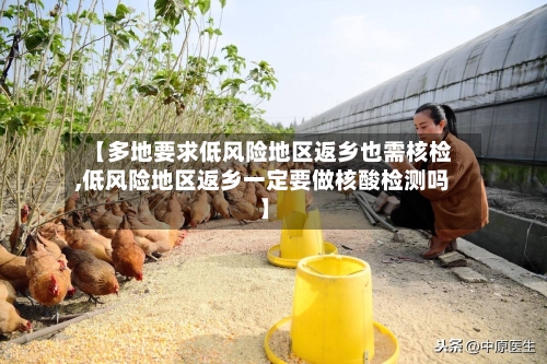 【多地要求低风险地区返乡也需核检,低风险地区返乡一定要做核酸检测吗】