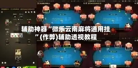 辅助神器“微乐云南麻将通用挂	”(作弊)辅助透视教程-第2张图片