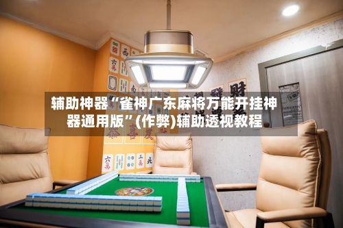 辅助神器“雀神广东麻将万能开挂神器通用版”(作弊)辅助透视教程-第3张图片