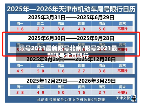 限号2021最新限号北京/限号2021最新限号北京限行-第3张图片