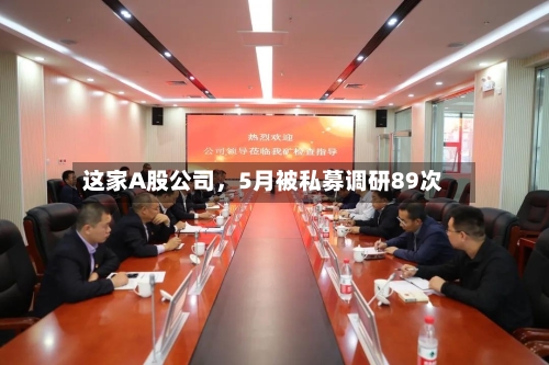 这家A股公司	，5月被私募调研89次-第3张图片