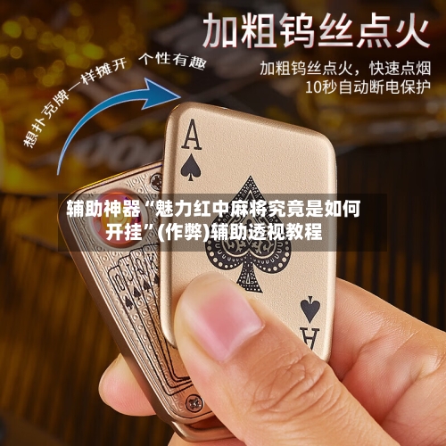 辅助神器“魅力红中麻将究竟是如何开挂”(作弊)辅助透视教程