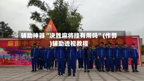 辅助神器“决胜麻将挂有用吗”(作弊)辅助透视教程-第2张图片