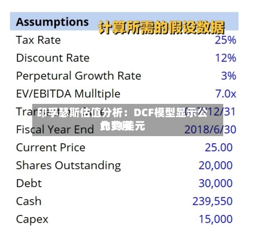 印孚瑟斯估值分析：DCF模型显示公允费用约11美元