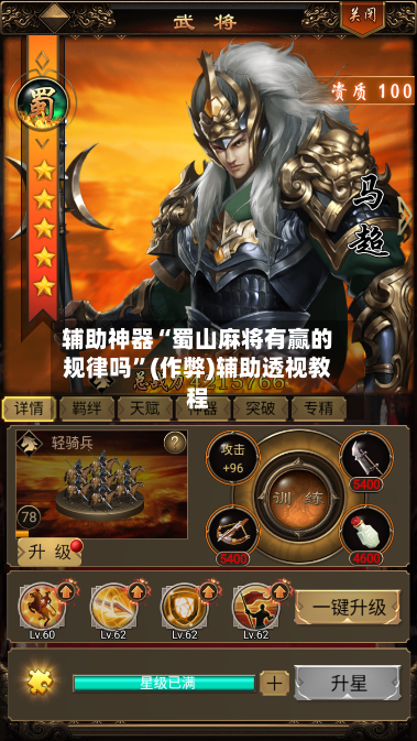 辅助神器“蜀山麻将有赢的规律吗”(作弊)辅助透视教程-第2张图片