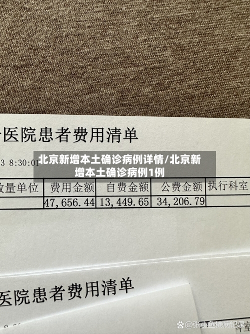 北京新增本土确诊病例详情/北京新增本土确诊病例1例-第2张图片