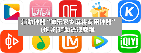 辅助神器“微乐家乡麻将专用神器”(作弊)辅助透视教程-第3张图片