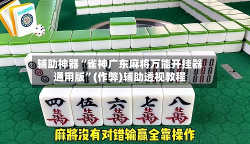 辅助神器“雀神广东麻将万能开挂器通用版”(作弊)辅助透视教程-第2张图片