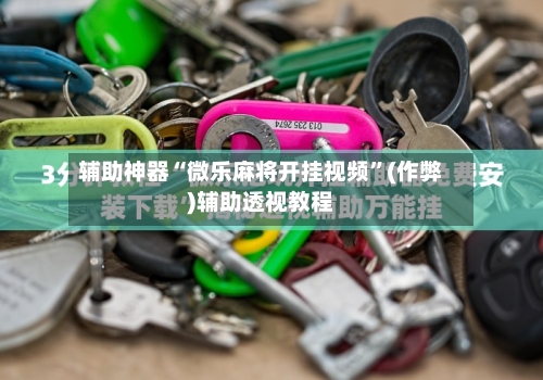 辅助神器“微乐麻将开挂视频”(作弊)辅助透视教程