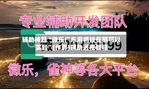 辅助神器“微乐广东麻将挂在那可以买到”(作弊)辅助透视教程