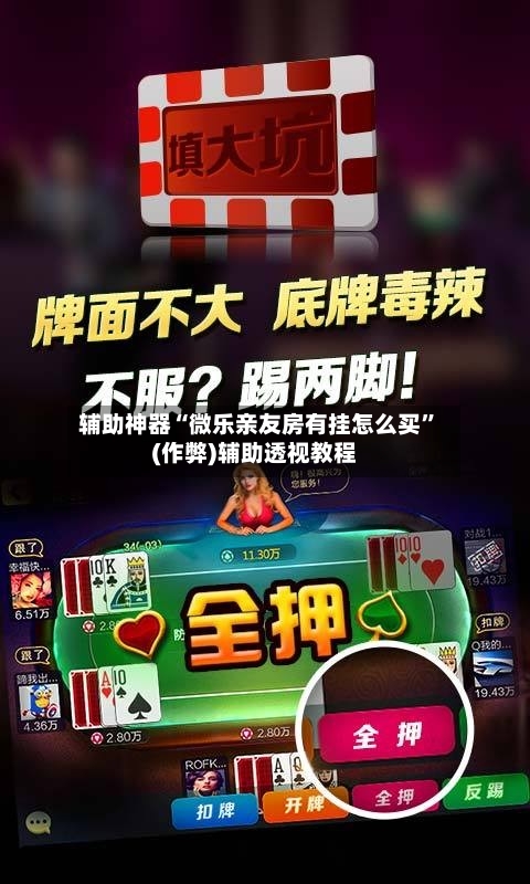 辅助神器“微乐亲友房有挂怎么买	”(作弊)辅助透视教程-第2张图片