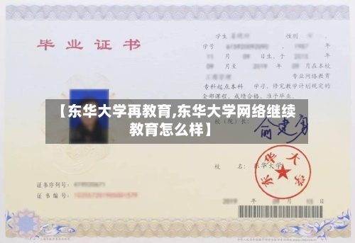 【东华大学再教育,东华大学网络继续教育怎么样】