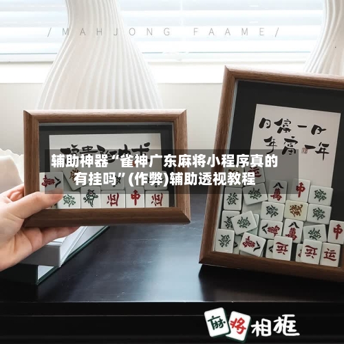 辅助神器“雀神广东麻将小程序真的有挂吗”(作弊)辅助透视教程-第2张图片