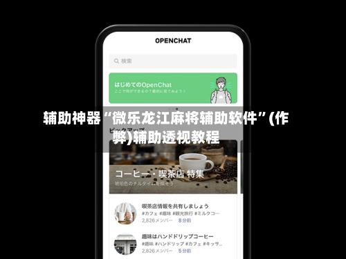 辅助神器“微乐龙江麻将辅助软件”(作弊)辅助透视教程-第2张图片