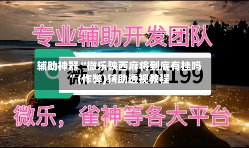 辅助神器“微乐陕西麻将到底有挂吗”(作弊)辅助透视教程-第2张图片