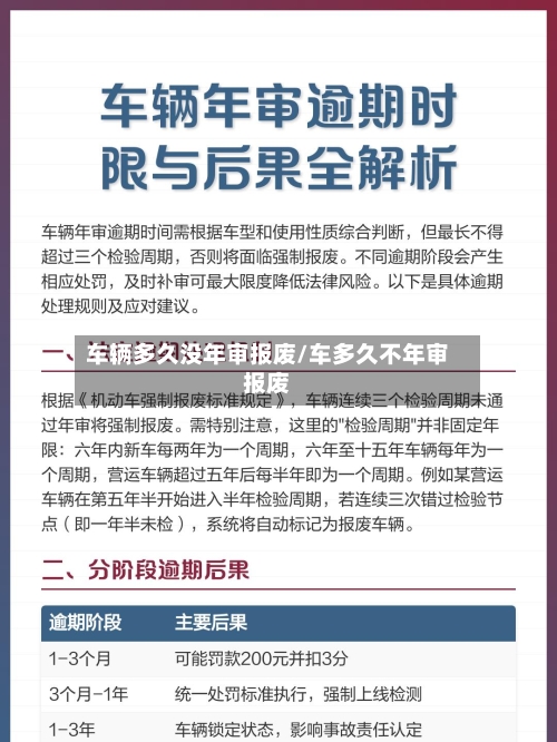 车辆多久没年审报废/车多久不年审报废