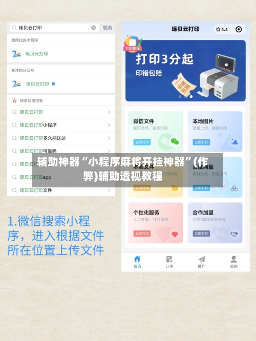 辅助神器“小程序麻将开挂神器”(作弊)辅助透视教程-第3张图片