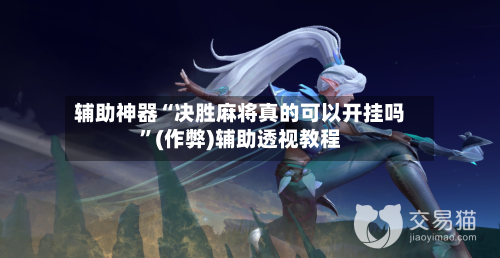 辅助神器“决胜麻将真的可以开挂吗	”(作弊)辅助透视教程-第3张图片