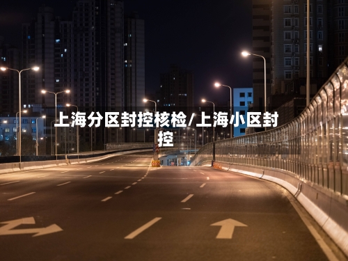 上海分区封控核检/上海小区封控-第3张图片
