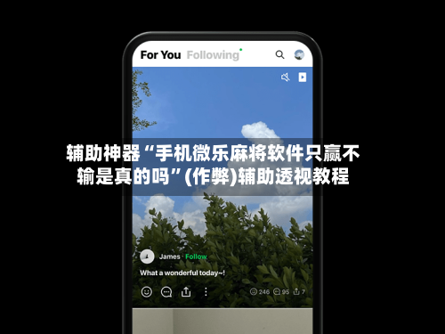 辅助神器“手机微乐麻将软件只赢不输是真的吗”(作弊)辅助透视教程-第2张图片