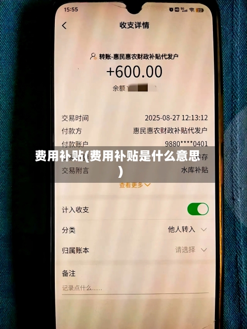费用补贴(费用补贴是什么意思)-第3张图片