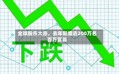 全球股市大涨	，去年新增近200万名百万富翁-第2张图片