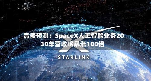 高盛预测：SpaceX人工智能业务2030年营收将暴涨100倍-第2张图片