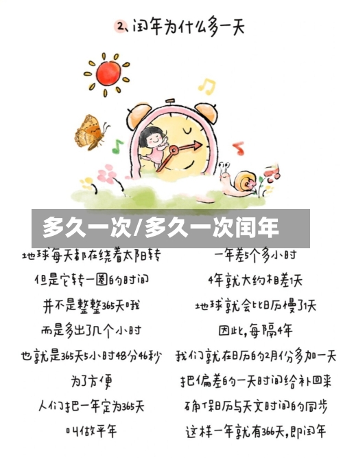 多久一次/多久一次闰年